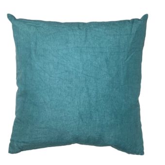 Linen cushion cover - Smoke Blue