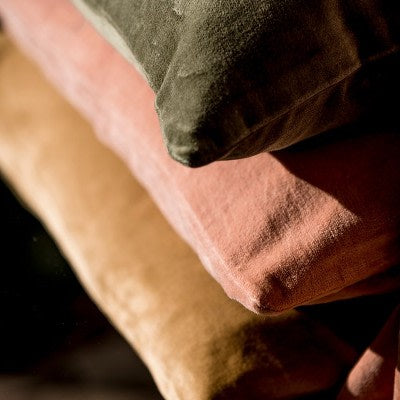 Velor cushion cover Magnolia 50x50