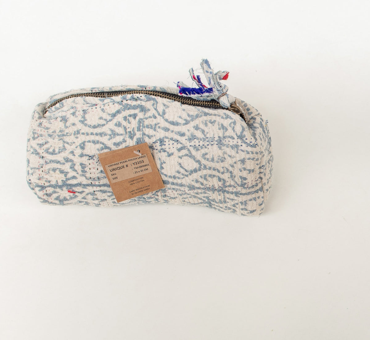 Vintage Pearl Pouch Large