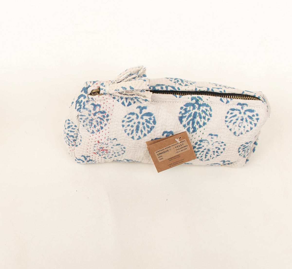 Vintage Pearl Pouch Large