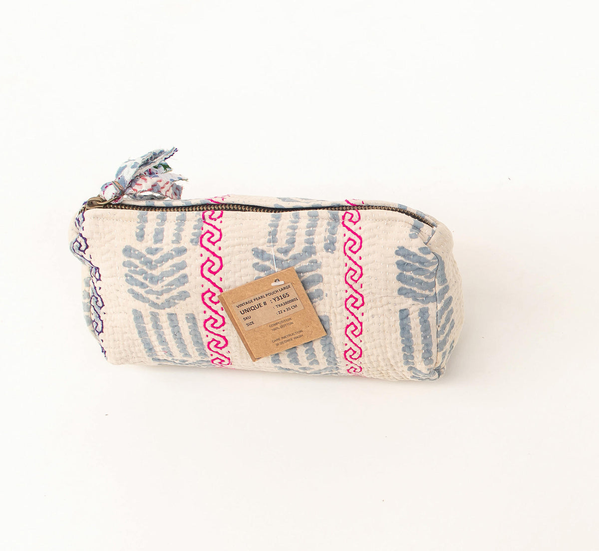 Vintage Pearl Pouch Large