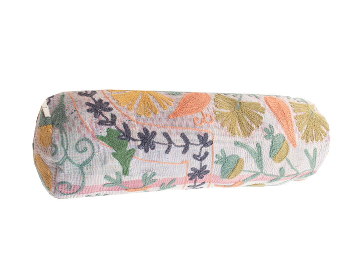 Suzani Bolster Cover Ø20x60