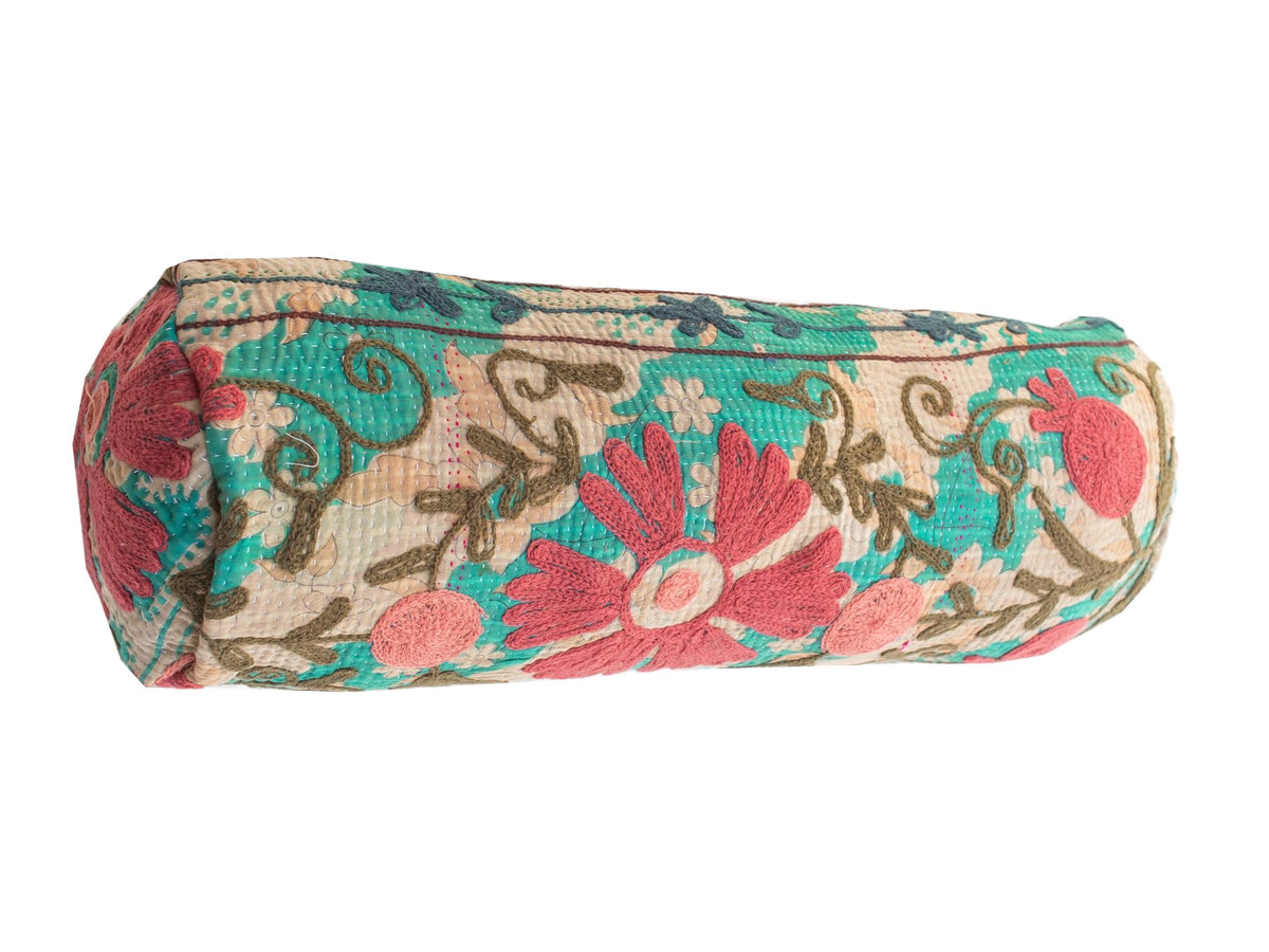 Suzani Bolster Cover Ø20x60