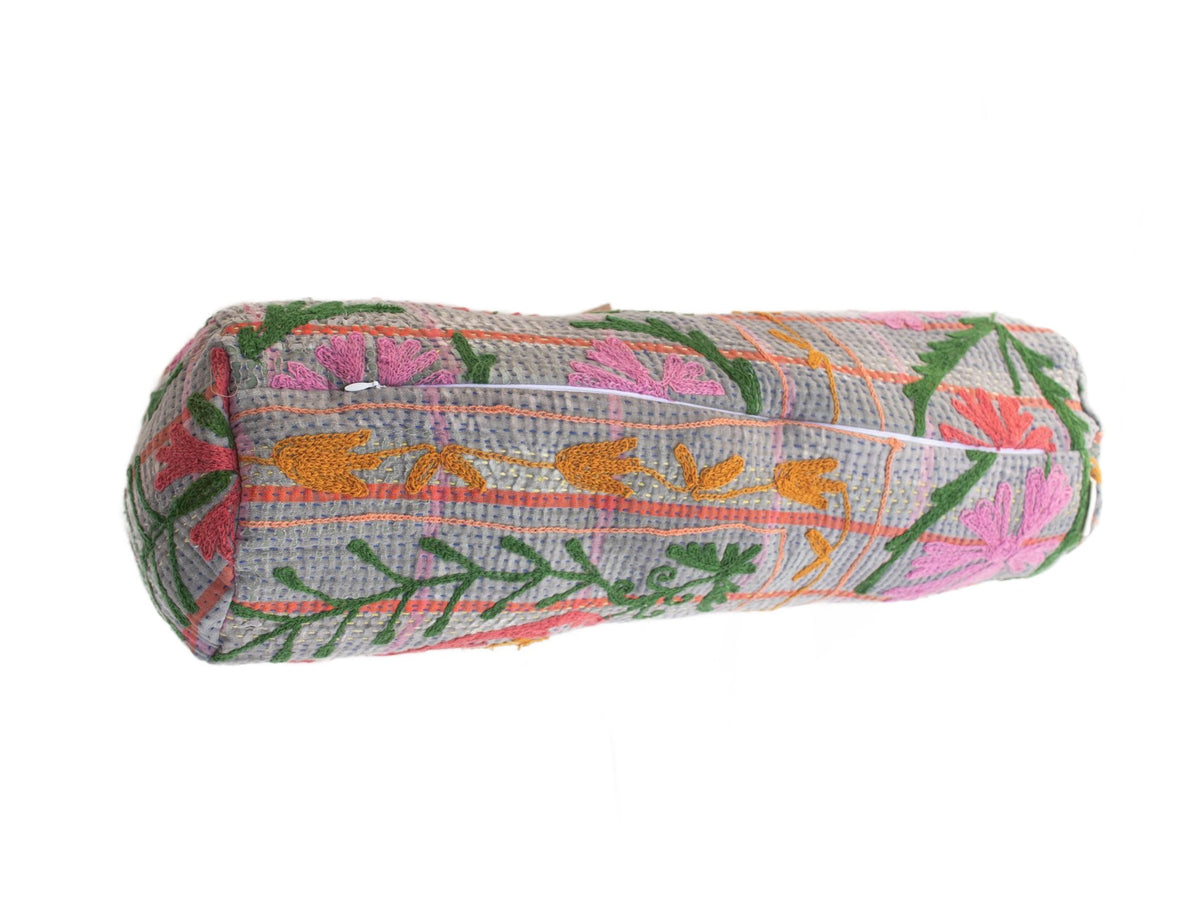Suzani Bolster Cover Ø20x60
