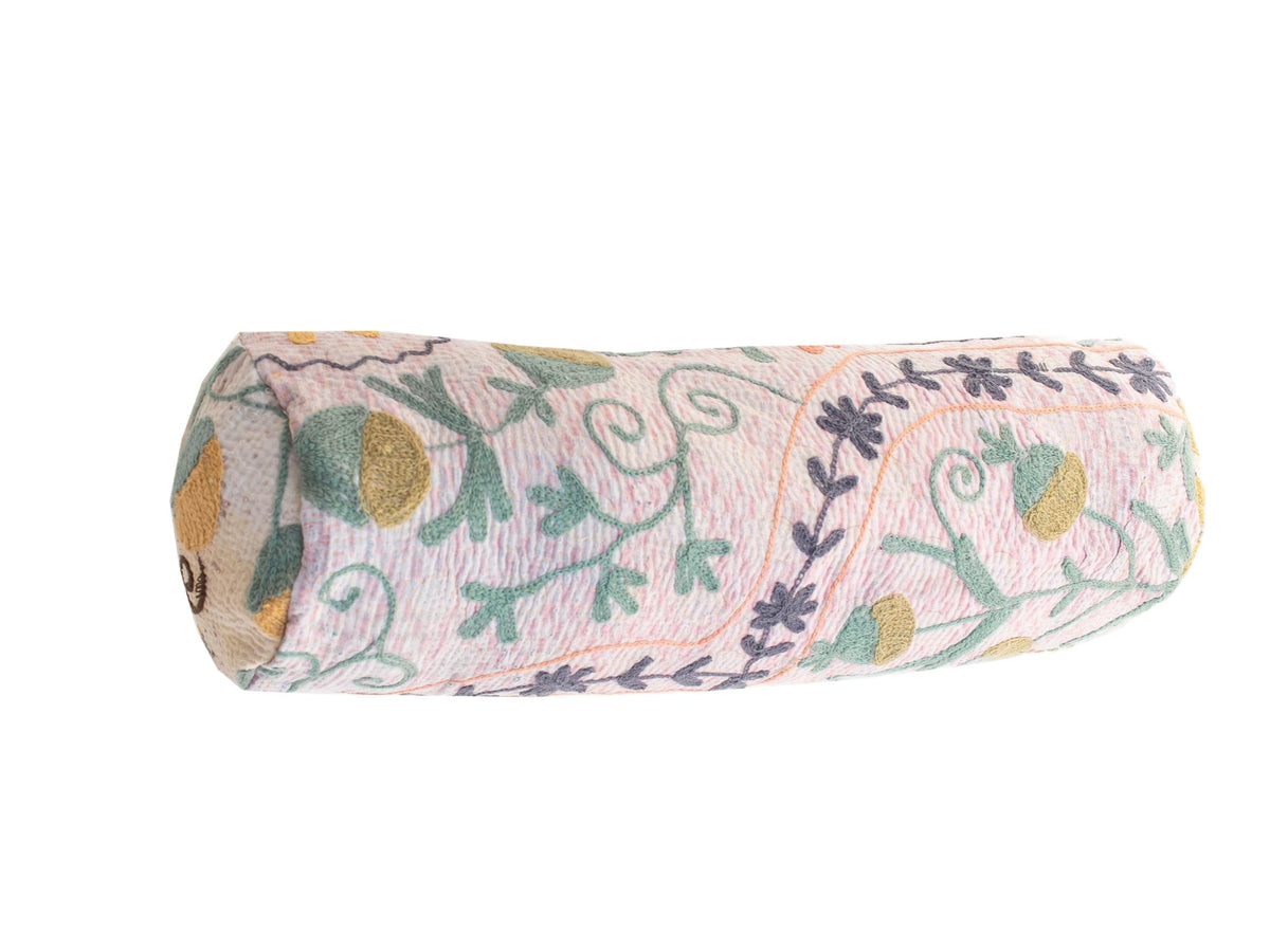 Suzani Bolster Cover Ø20x60