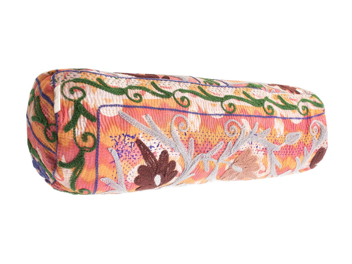 Suzani Bolster Cover Ø20x60