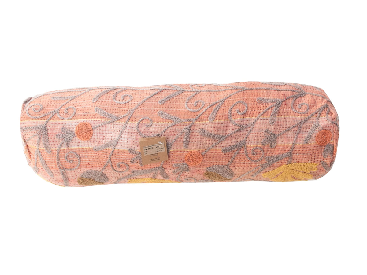 Suzani Bolster Cover Ø20x60